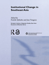 Institutional Change in Southeast Asia